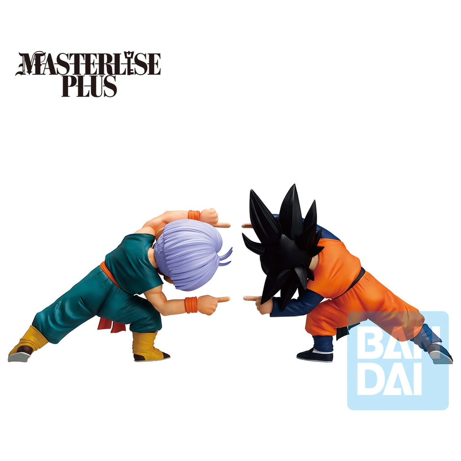 Dragon Ball Z Masterlise Battle of the Super Saiyan Son Goten & Trunks Set 2 Ichibansho Figuren 9cm Produktfoto