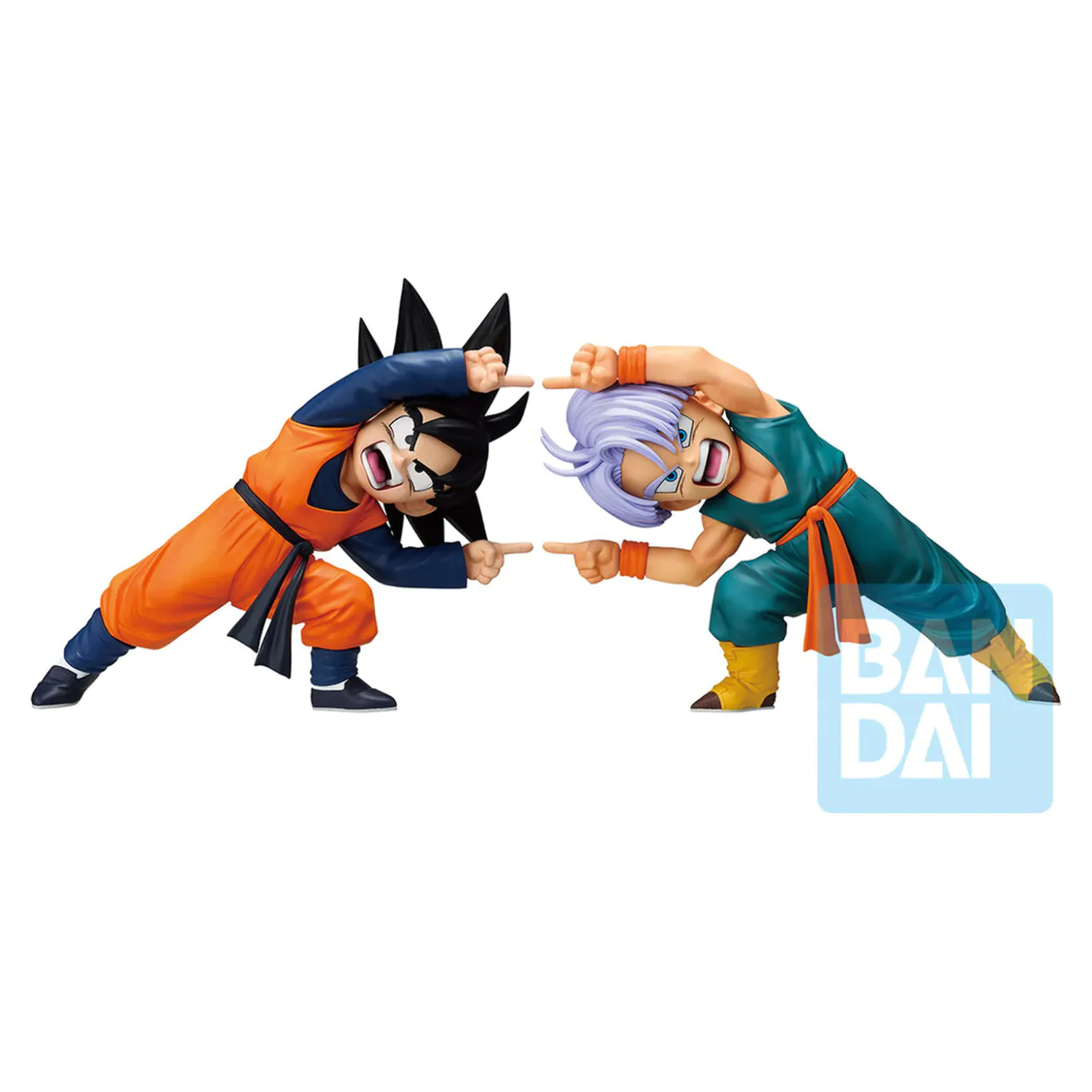 Dragon Ball Z Masterlise Battle of the Super Saiyan Son Goten & Trunks Set 2 Ichibansho Figuren 9cm Produktfoto