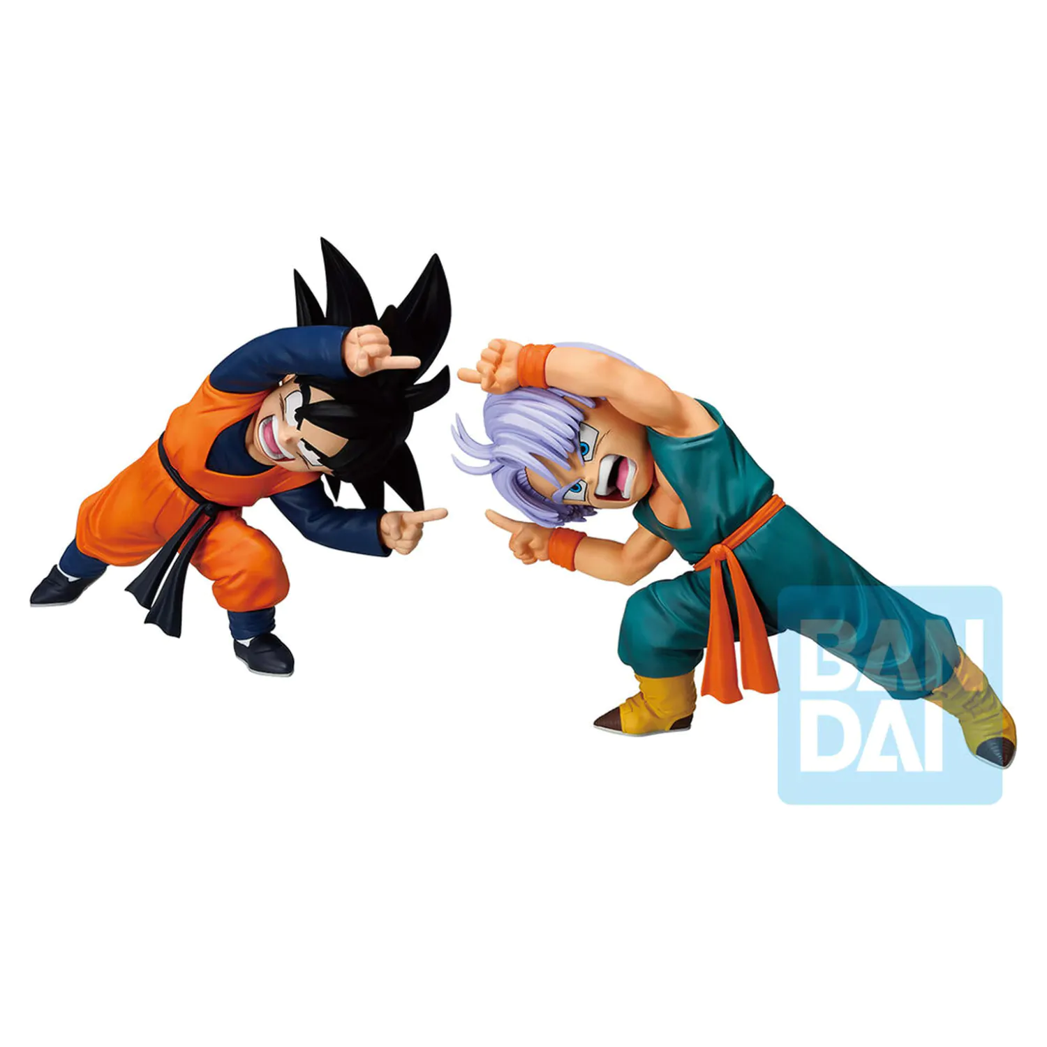 Dragon Ball Z Masterlise Battle of the Super Saiyan Son Goten & Trunks Set 2 Ichibansho Figuren 9cm Produktfoto