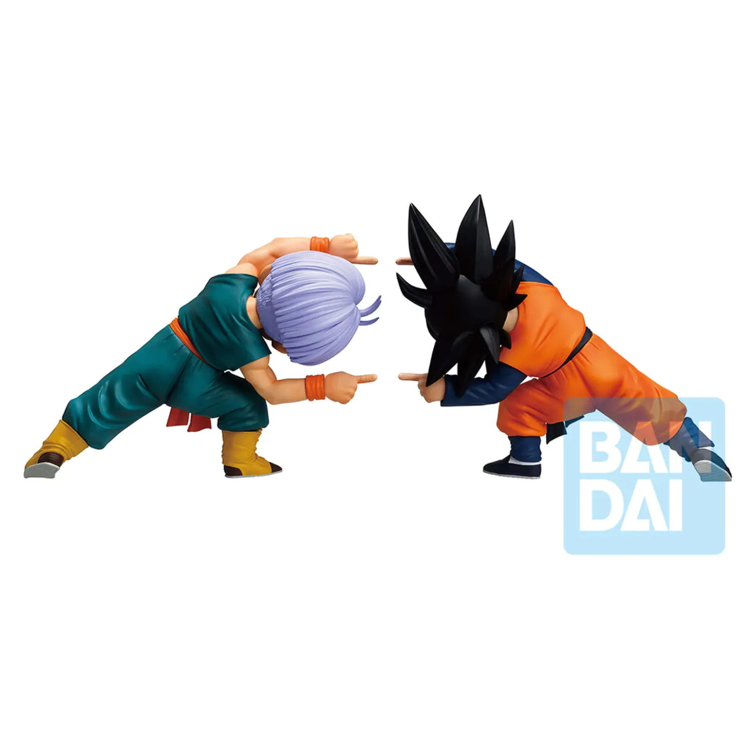 Dragon Ball Z Masterlise Battle of the Super Saiyan Son Goten & Trunks Set 2 Ichibansho Figuren 9cm Produktfoto