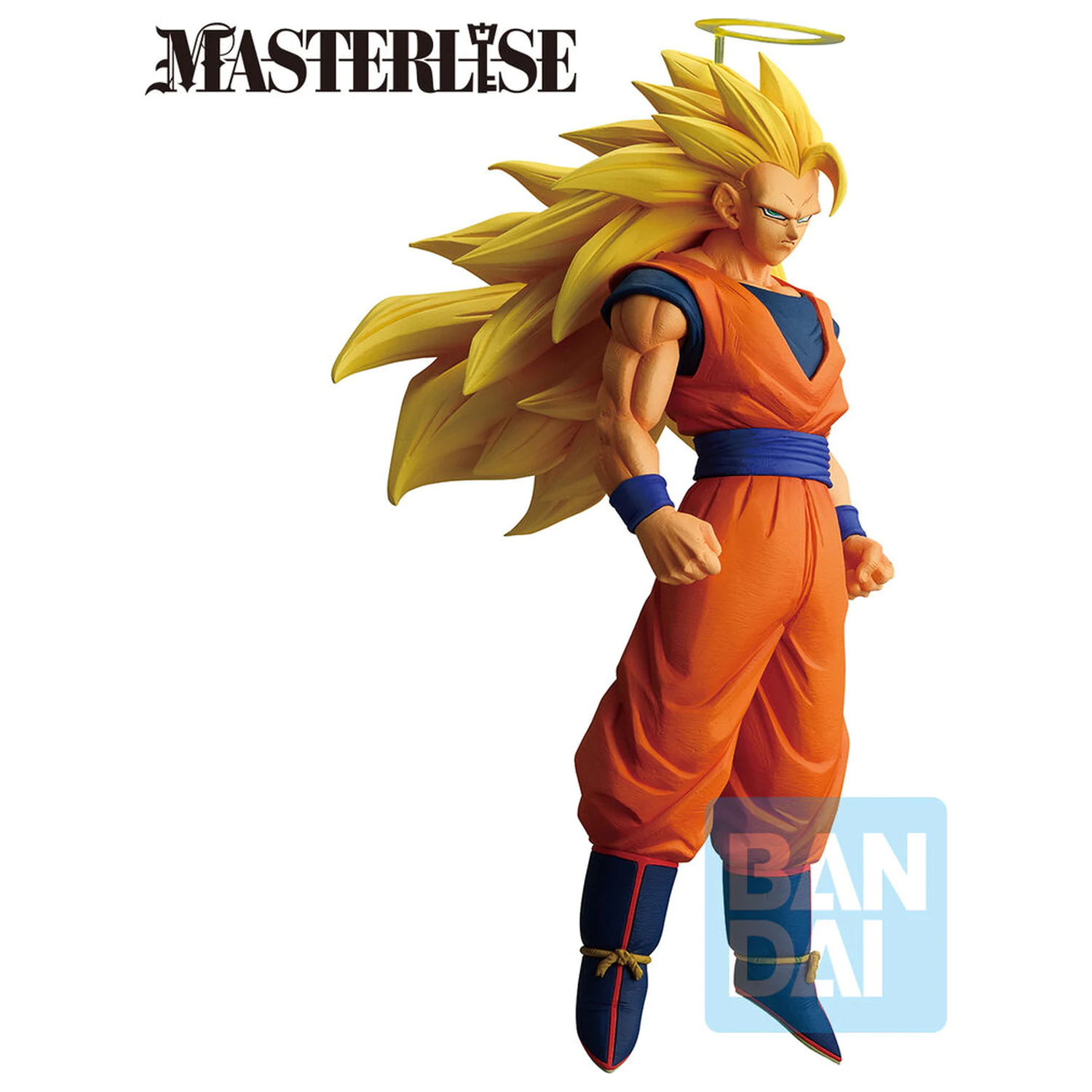 Dragon Ball Z Masterlise Battle of the Super Saiyan - Super Saiyan 3 Son Goku Ichibansho Figur 25cm Produktfoto
