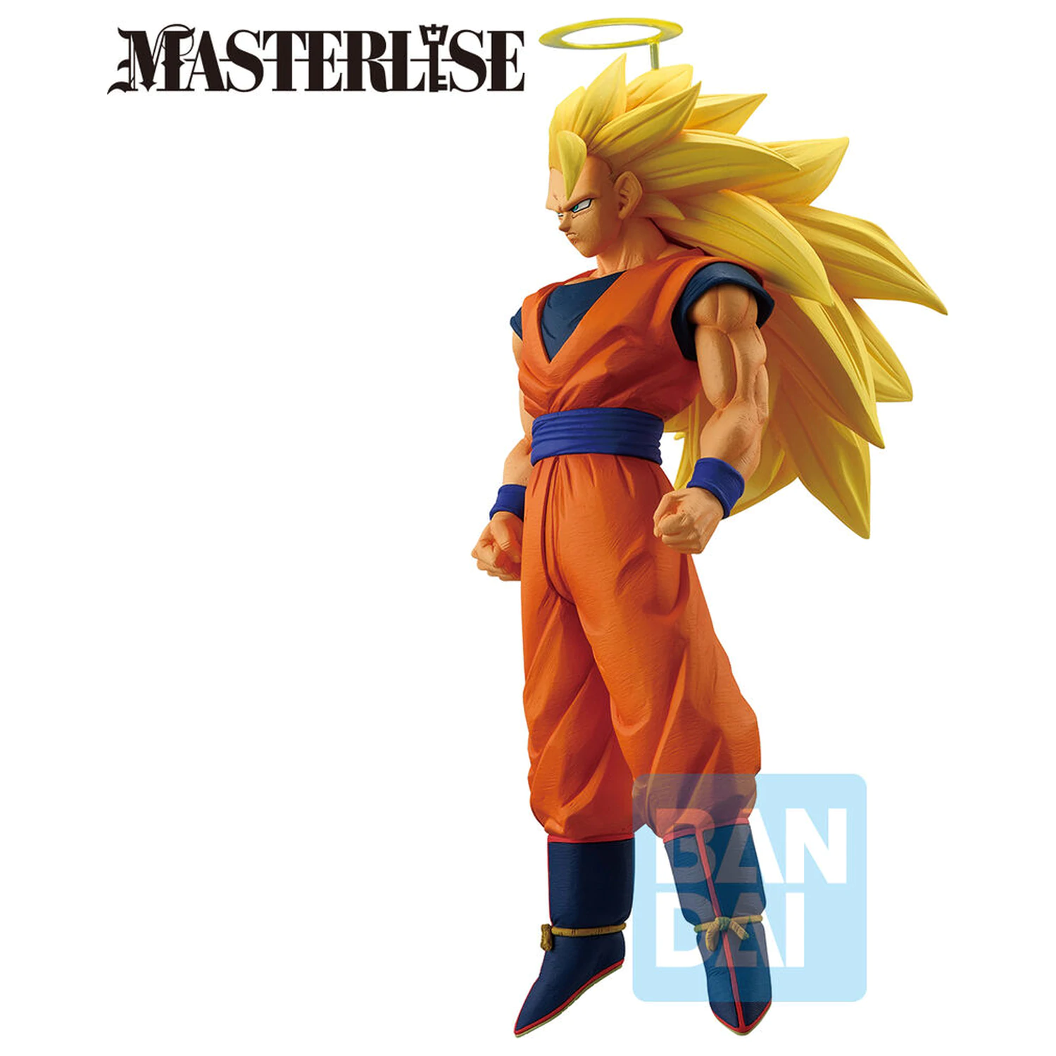 Dragon Ball Z Masterlise Battle of the Super Saiyan - Super Saiyan 3 Son Goku Ichibansho Figur 25cm Produktfoto