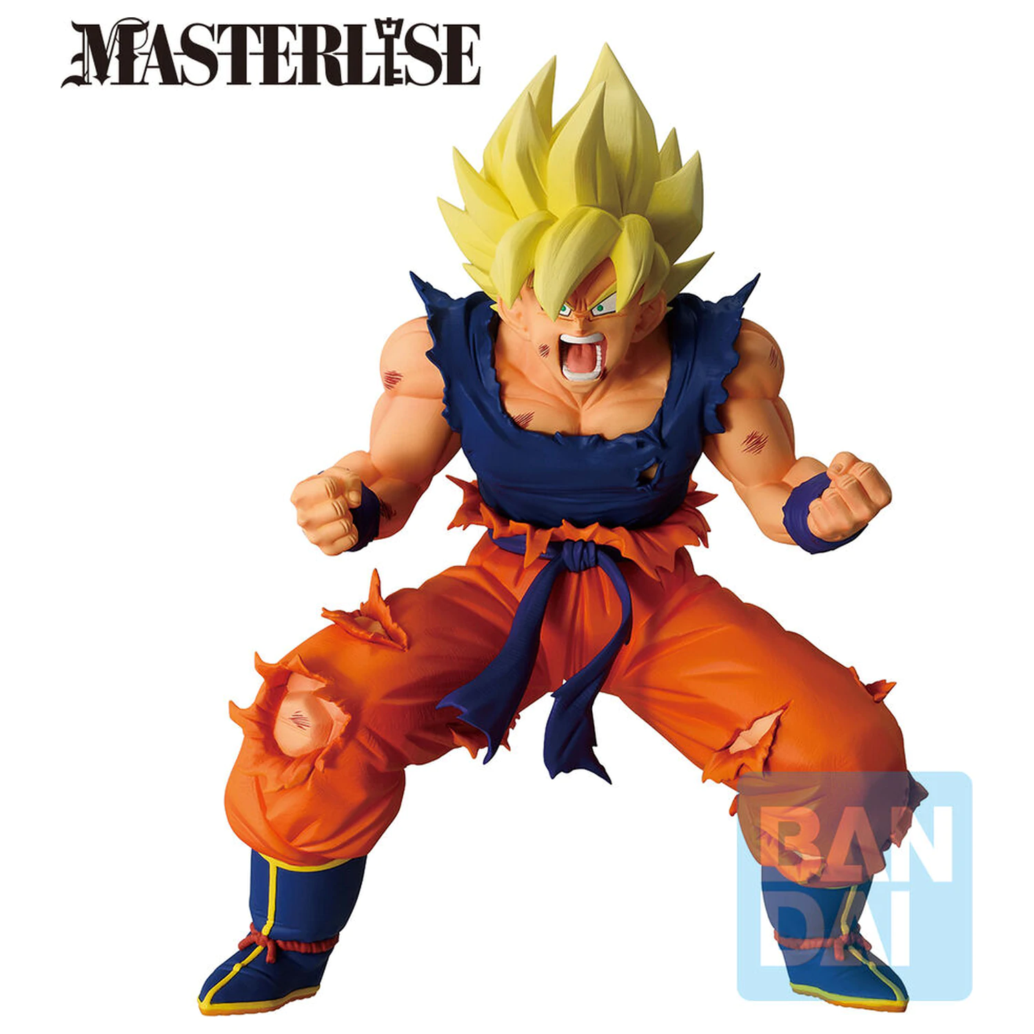 Dragon Ball Z Masterlise Battle of the Super Saiyan - Super Saiyan Son Goku Ichibansho Figur 19 cm Produktfoto