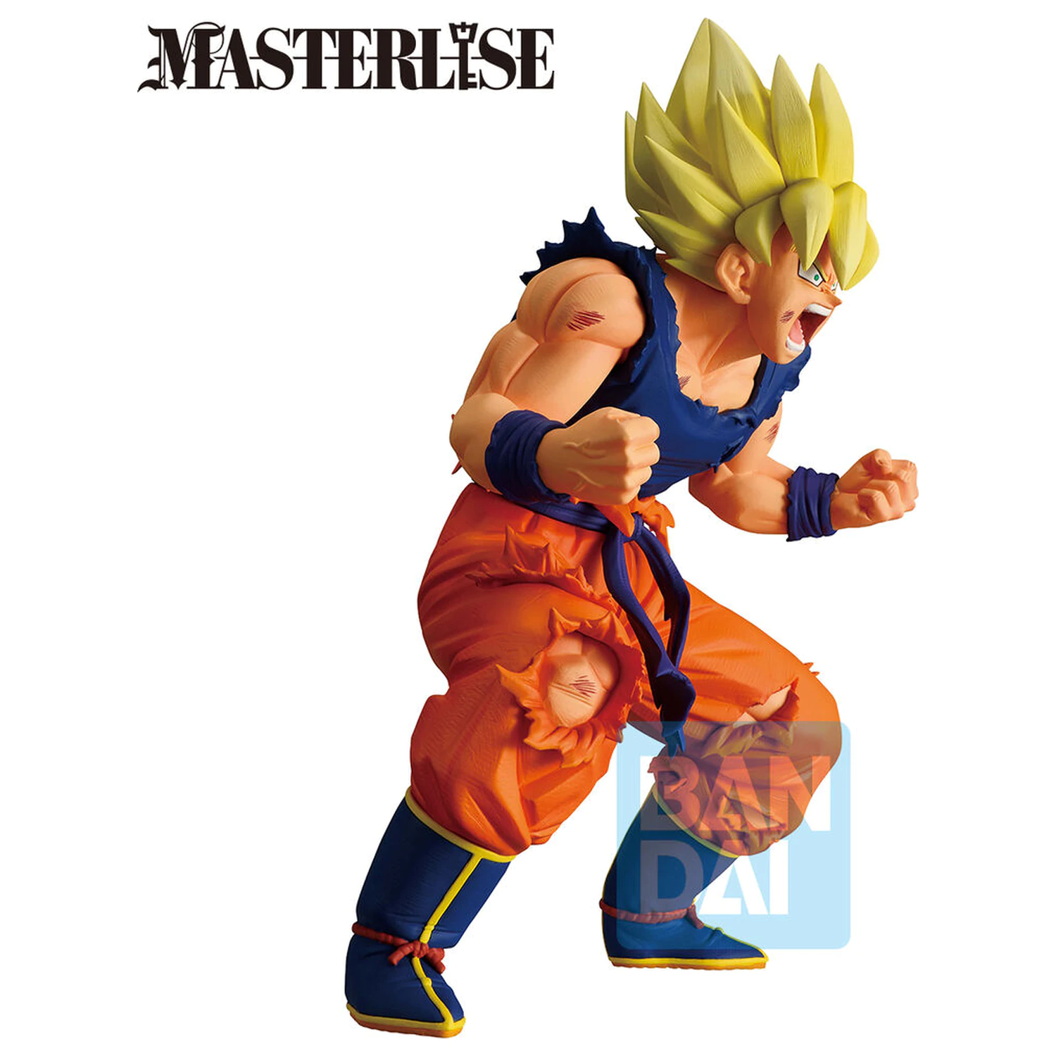 Dragon Ball Z Masterlise Battle of the Super Saiyan - Super Saiyan Son Goku Ichibansho Figur 19 cm Produktfoto