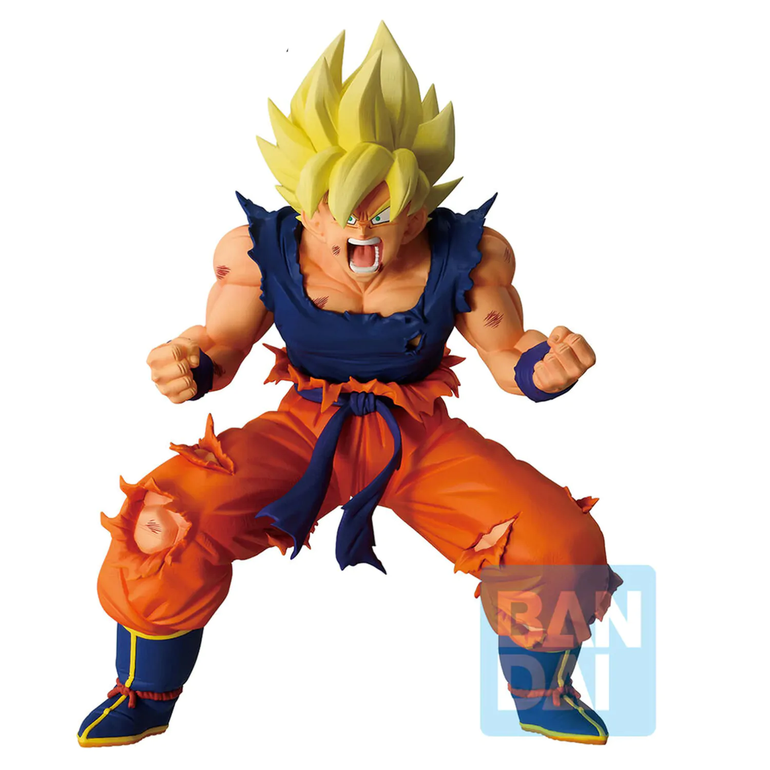 Dragon Ball Z Masterlise Battle of the Super Saiyan - Super Saiyan Son Goku Ichibansho Figur 19 cm Produktfoto