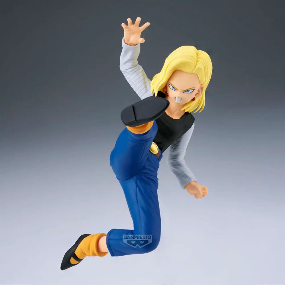 Dragon Ball Z Match Makers Android 18 & Mr. Satan Set mit 2 Figuren 11-8cm Produktfoto