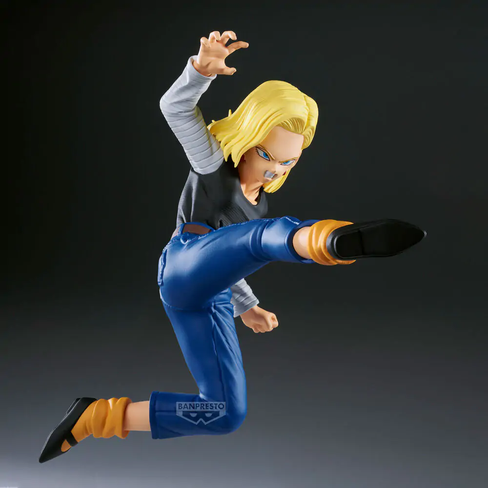 Dragon Ball Z Match Makers Android 18 & Mr. Satan Set mit 2 Figuren 11-8cm Produktfoto