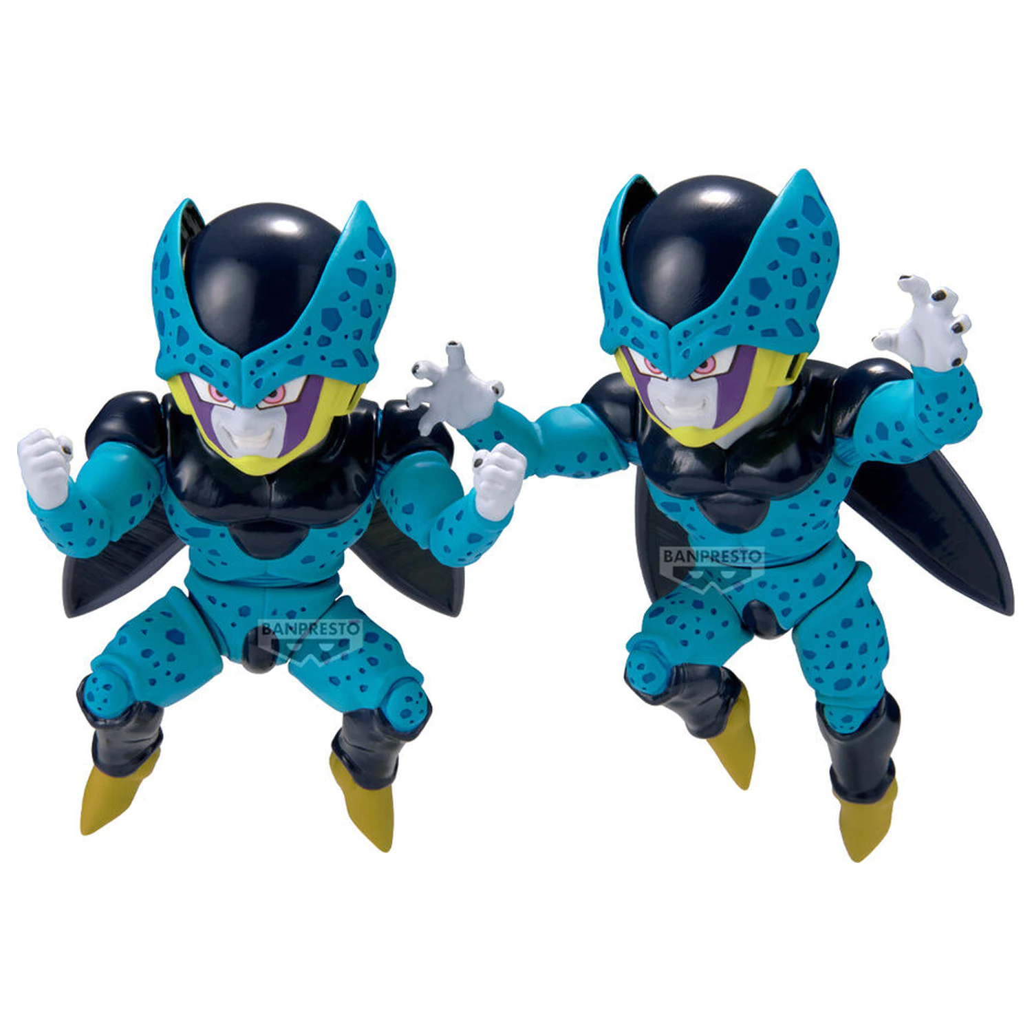 Dragon Ball Z Match Makers Cell Jr VS Super Saiyan 2 Son Gohan Figur 11cm Produktfoto