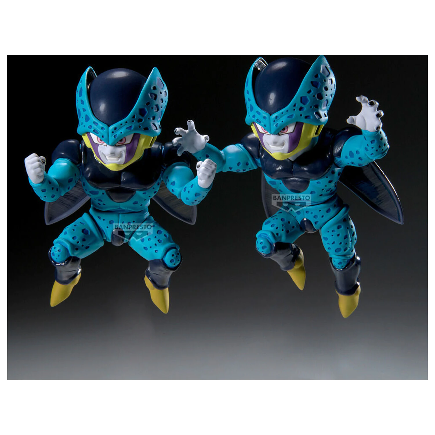 Dragon Ball Z Match Makers Cell Jr VS Super Saiyan 2 Son Gohan Figur 11cm Produktfoto