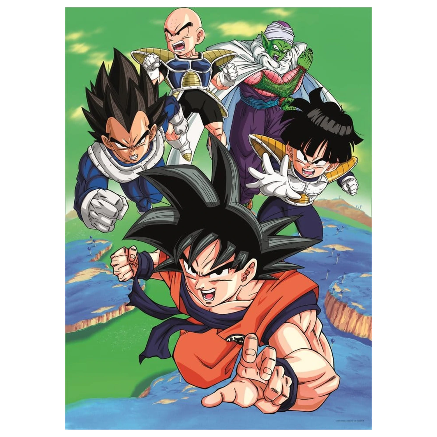 Dragon Ball Z Puzzle 1000St Produktfoto
