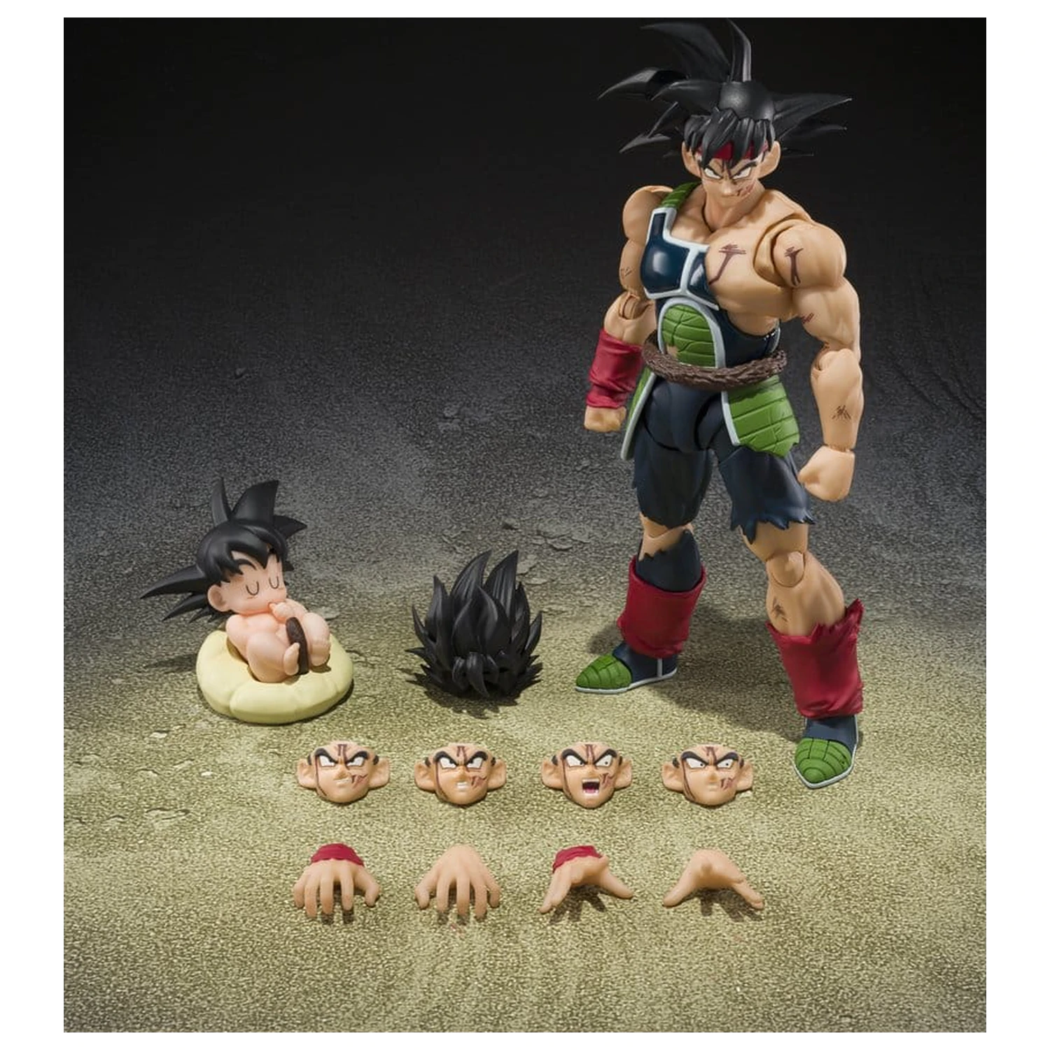 Dragon Ball Z S.H. Figuarts Actionfigur Bardock the Father of Goku 15 cm Produktfoto
