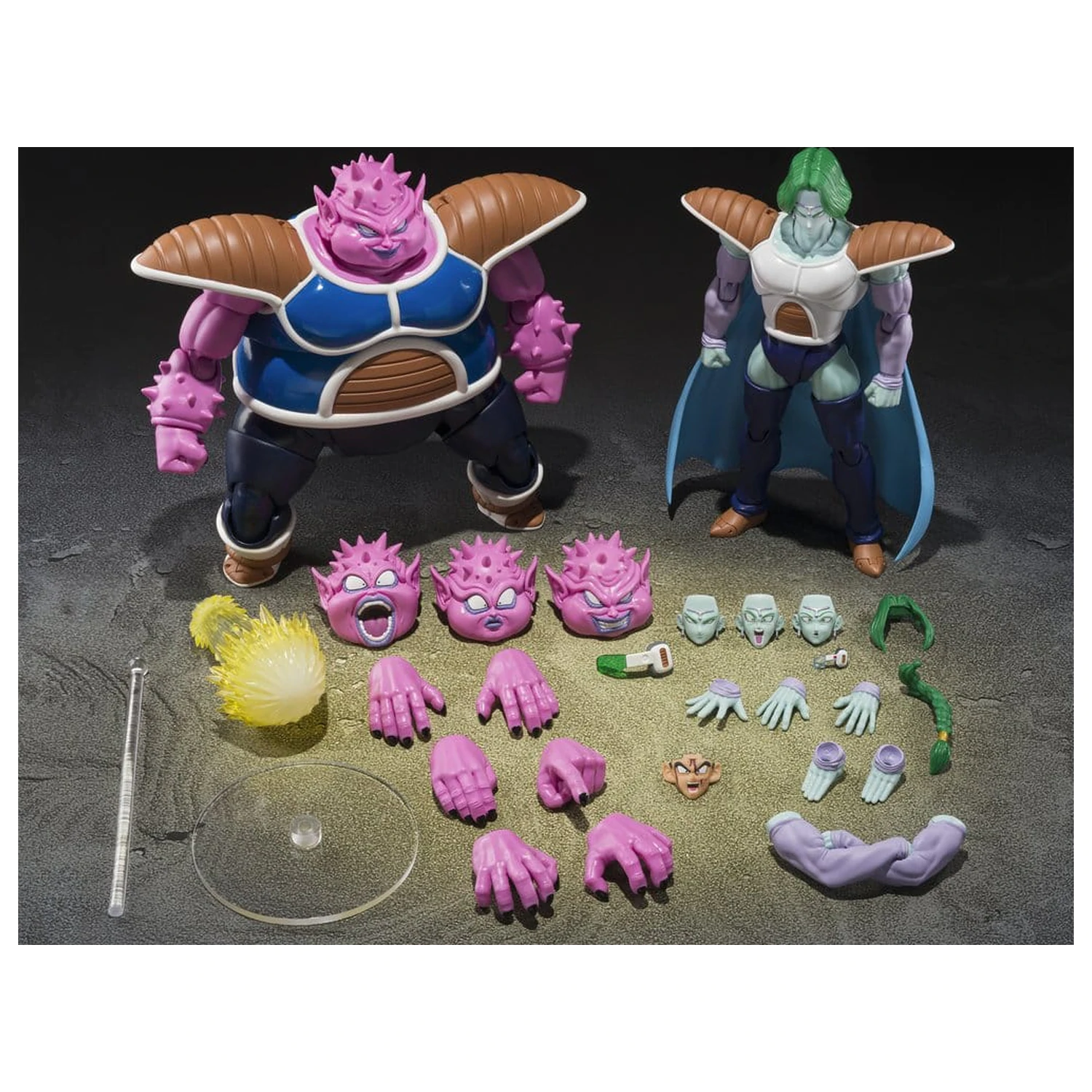 Dragon Ball Z S.H. Figuarts Actionfigur Dodoria & Zarbon Bardock the Father of Goku 16 cm Produktfoto