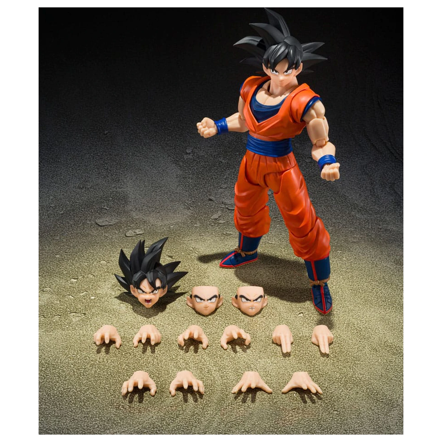 Dragon Ball Z S.H.Figuarts Actionfigur Son Goku (The Kind-Hearted Saiyan) 14 cm Produktfoto