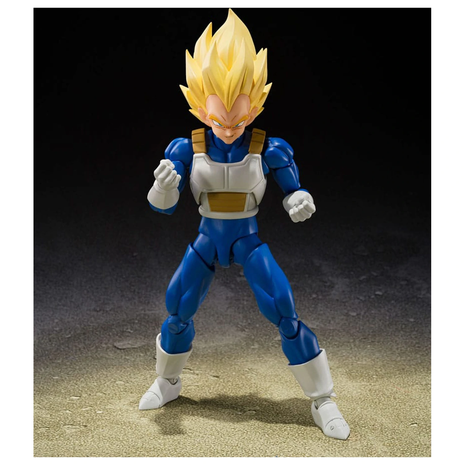 Dragon Ball Z S.H.Figuarts Actionfigur Super Saiyan Vegeta (Dangerous Pride) 14 cm Produktfoto