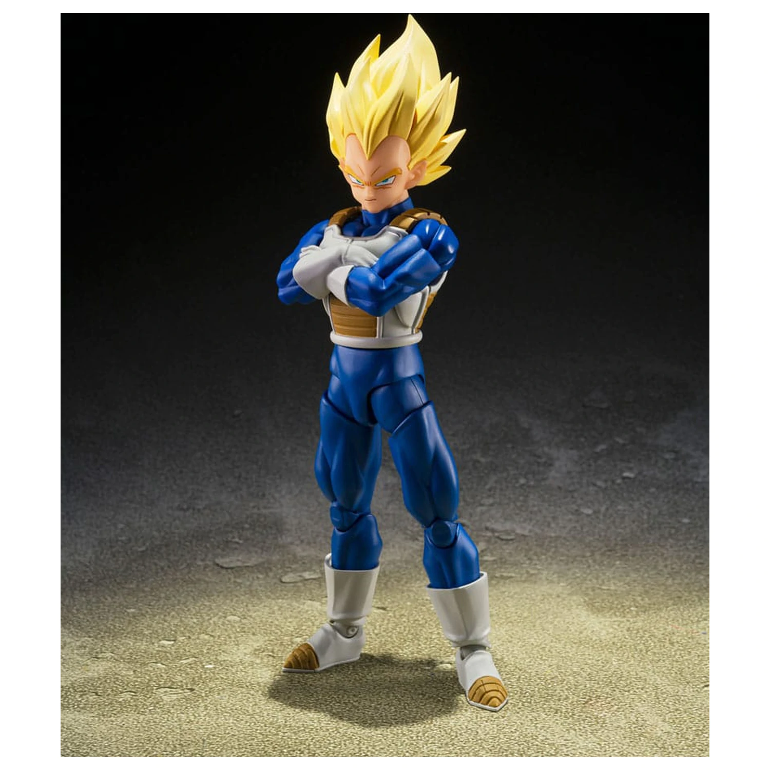 Dragon Ball Z S.H.Figuarts Actionfigur Super Saiyan Vegeta (Dangerous Pride) 14 cm Produktfoto