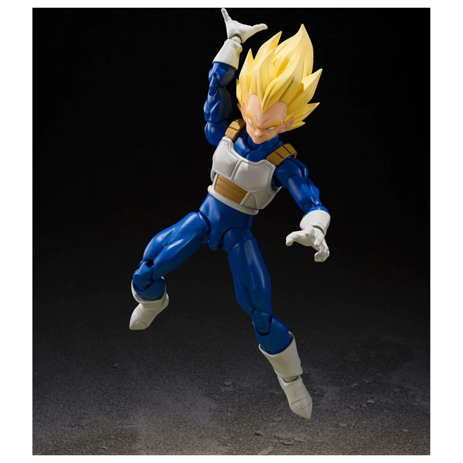 Dragon Ball Z S.H.Figuarts Actionfigur Super Saiyan Vegeta (Dangerous Pride) 14 cm Produktfoto