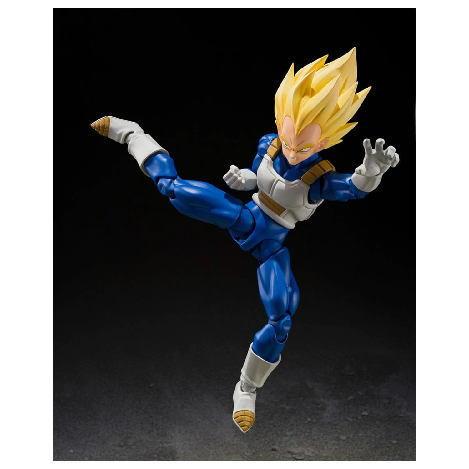 Dragon Ball Z S.H.Figuarts Actionfigur Super Saiyan Vegeta (Dangerous Pride) 14 cm Produktfoto