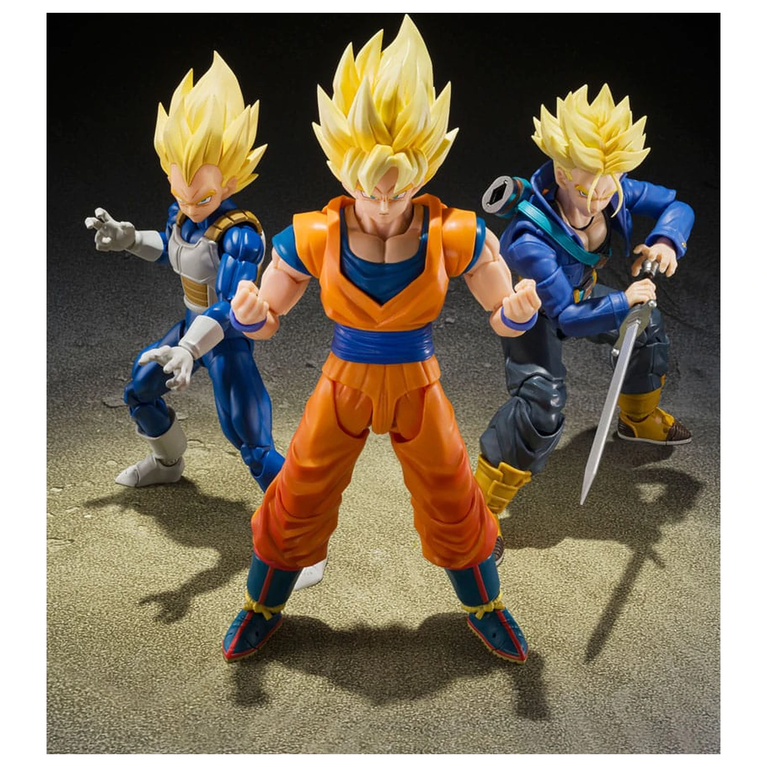 Dragon Ball Z S.H.Figuarts Actionfigur Super Saiyan Vegeta (Dangerous Pride) 14 cm Produktfoto