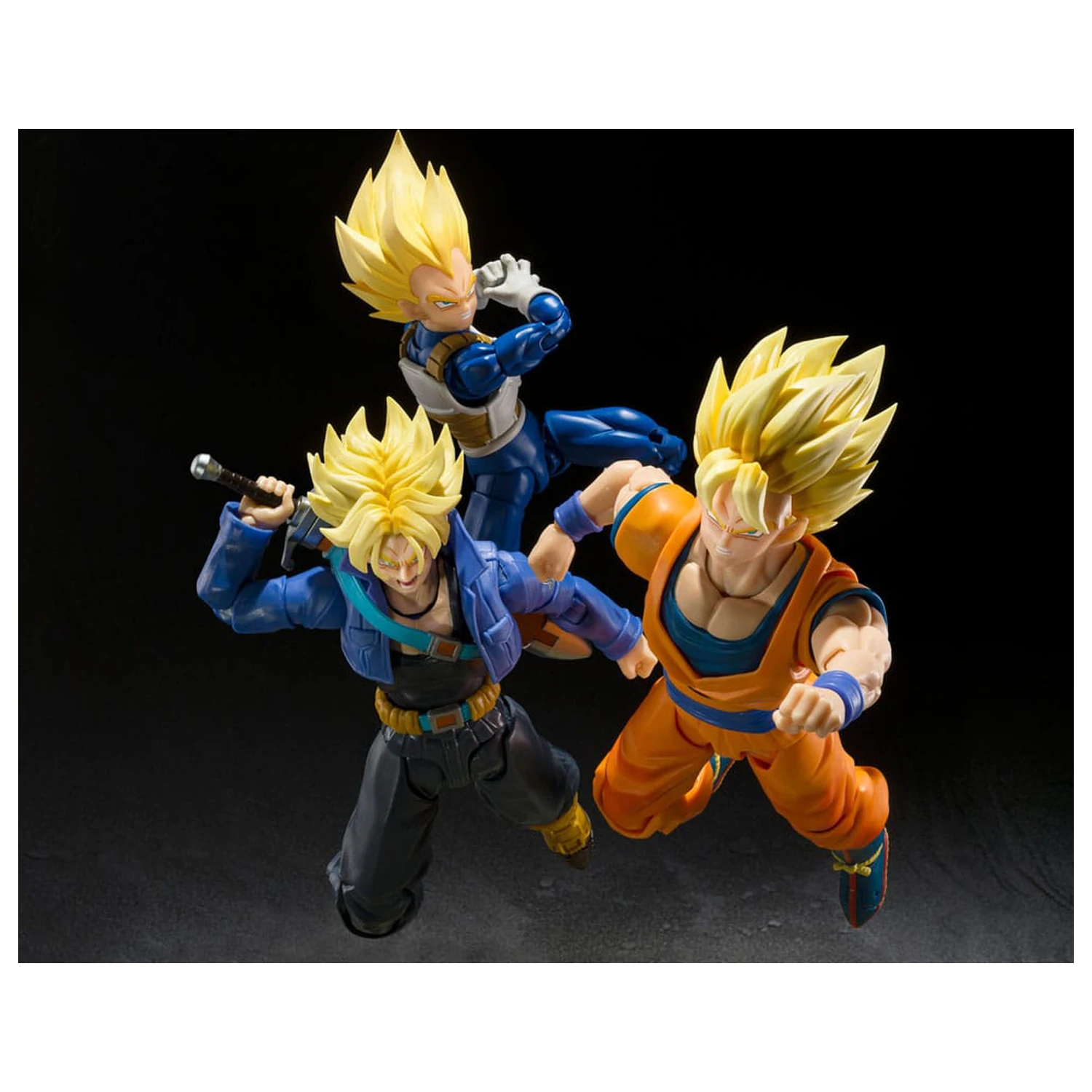 Dragon Ball Z S.H.Figuarts Actionfigur Super Saiyan Vegeta (Dangerous Pride) 14 cm Produktfoto