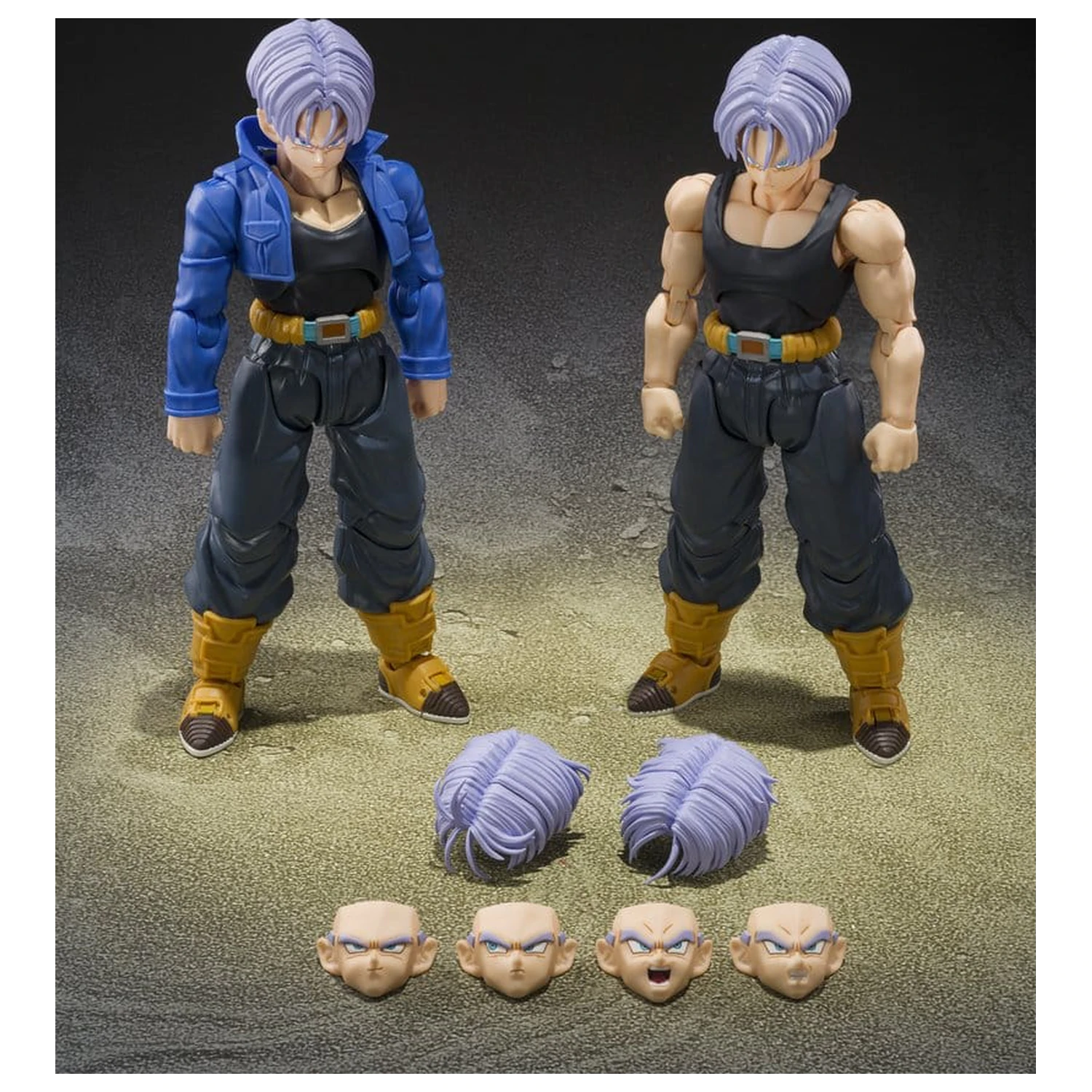 Dragon Ball Z S.H.Figuarts Actionfigur Trunks <Z-Fighters> Group Base Ver.B Limited Edition 14 cm Produktfoto