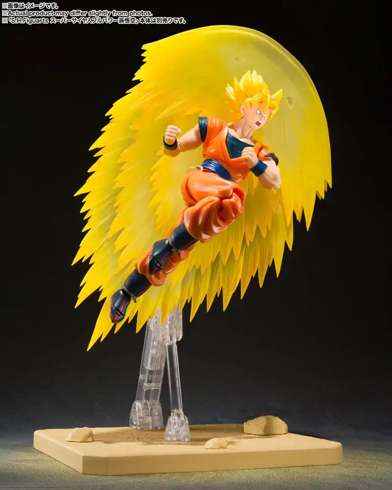 Dragon Ball Z S.H. Figuarts Zubehör-Set Super Saiyan Son Goku's Effekt Parts Set Teleport Kamehameha termékfotó