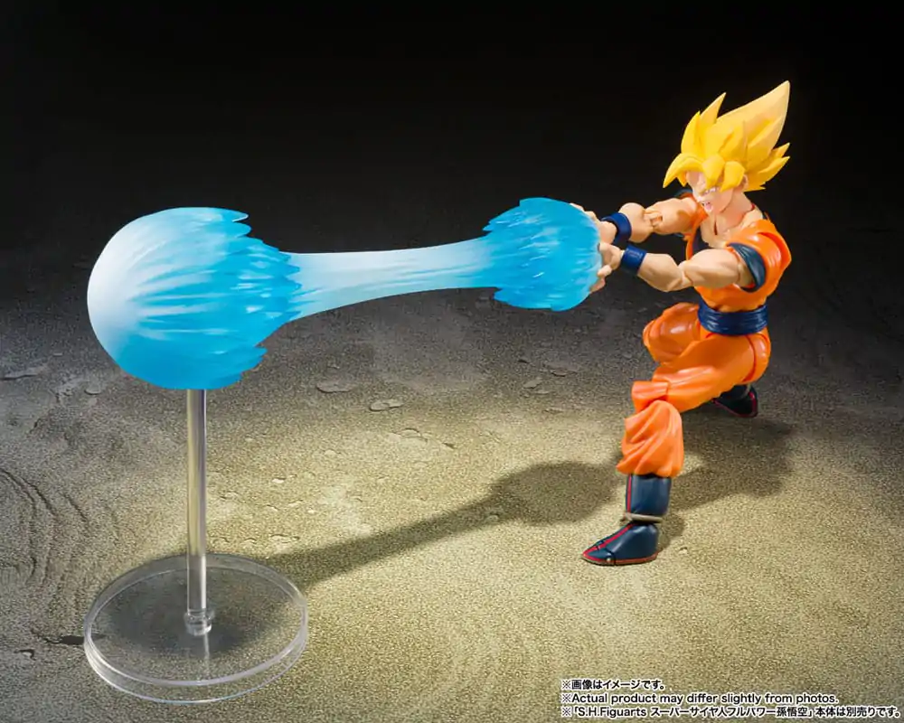 Dragon Ball Z S.H. Figuarts Zubehör-Set Super Saiyan Son Goku's Effekt Parts Set Teleport Kamehameha termékfotó