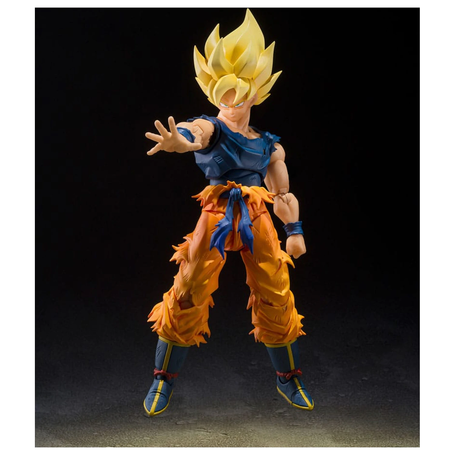 Dragon Ball Z S.H.Figuarts Action-Figur Super Saiyan Son Goku (Fighter of Rage) 14 cm Produktfoto