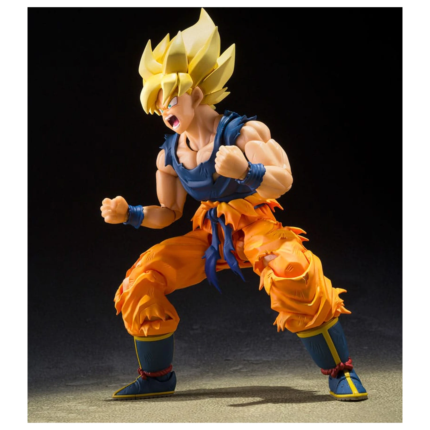 Dragon Ball Z S.H.Figuarts Action-Figur Super Saiyan Son Goku (Fighter of Rage) 14 cm Produktfoto