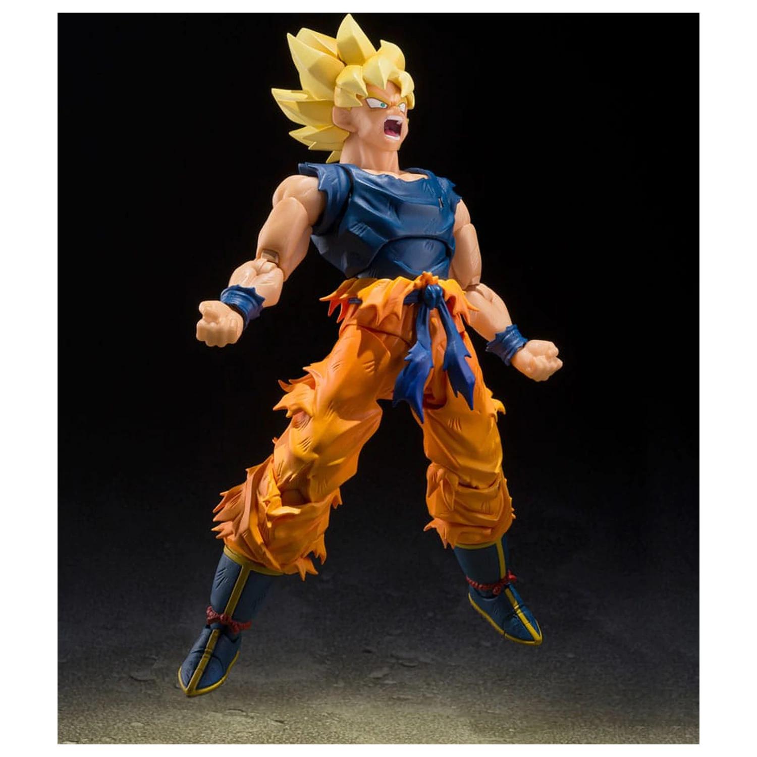Dragon Ball Z S.H.Figuarts Action-Figur Super Saiyan Son Goku (Fighter of Rage) 14 cm Produktfoto