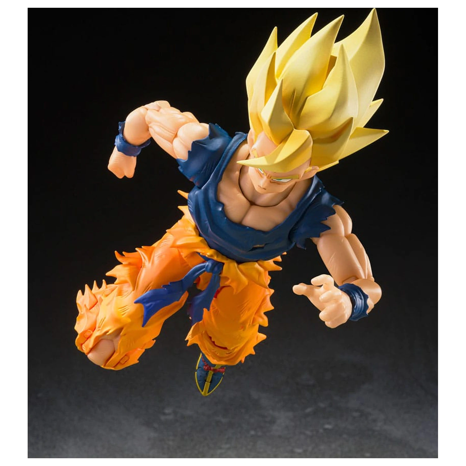 Dragon Ball Z S.H.Figuarts Action-Figur Super Saiyan Son Goku (Fighter of Rage) 14 cm Produktfoto