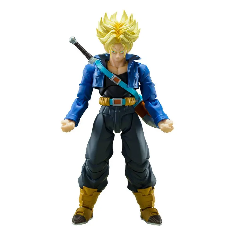 Dragon Ball Z S.H. Figuarts Actionfigur Super Saiyan Trunks (The Boy From The Future) 14 cm Produktfoto
