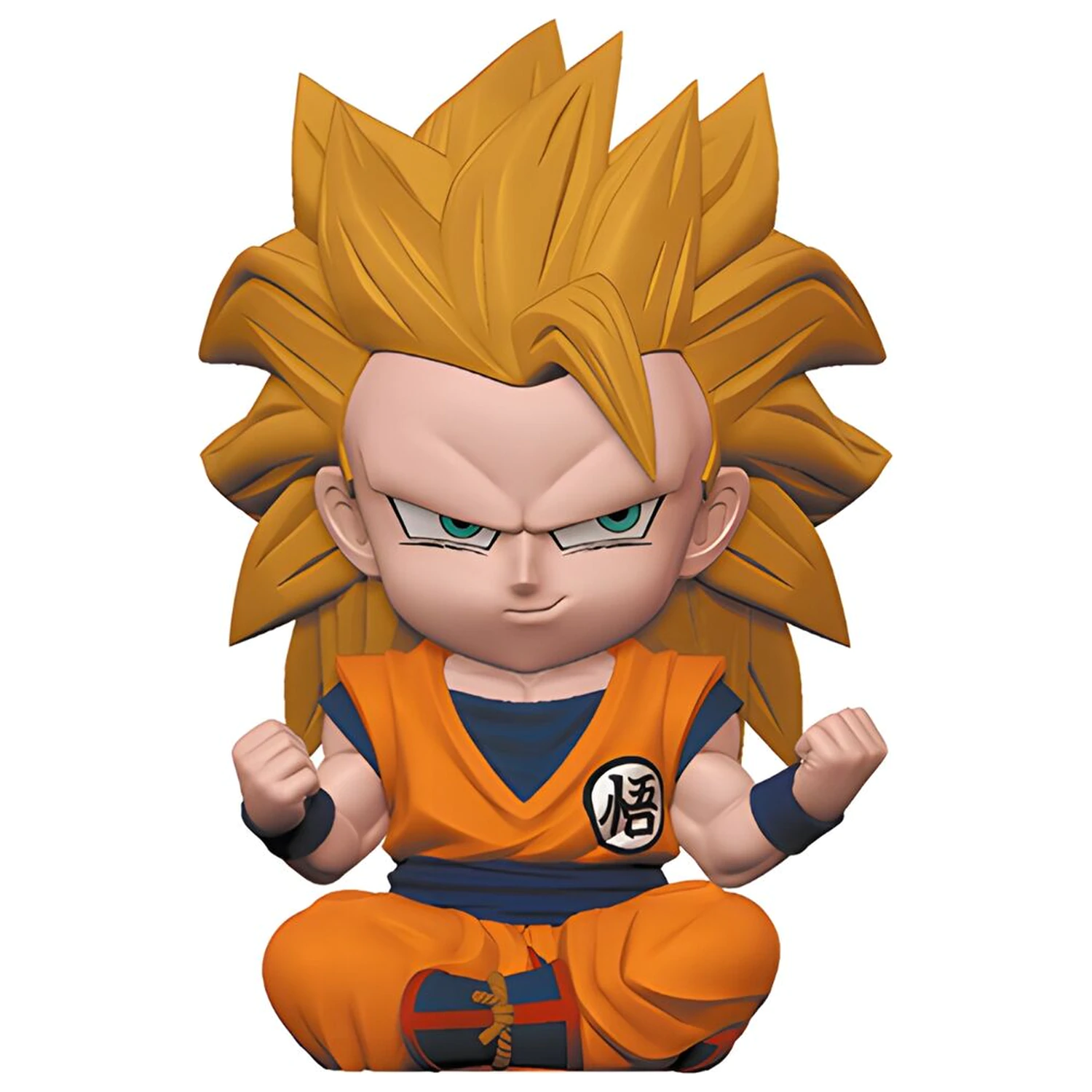 Dragon Ball Z Son Goku Super Saiyan 3 Spardosenfigur 15cm Produktfoto
