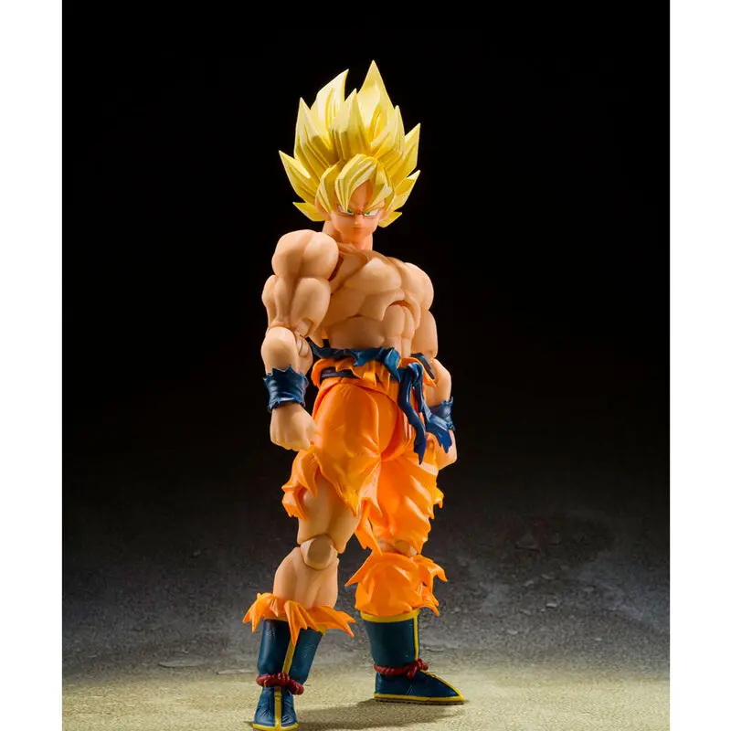 Dragon Ball Z S.H. Figuarts Actionfigur Super Saiyan Son Goku - Legendary Super Saiyan - 14 cm termékfotó