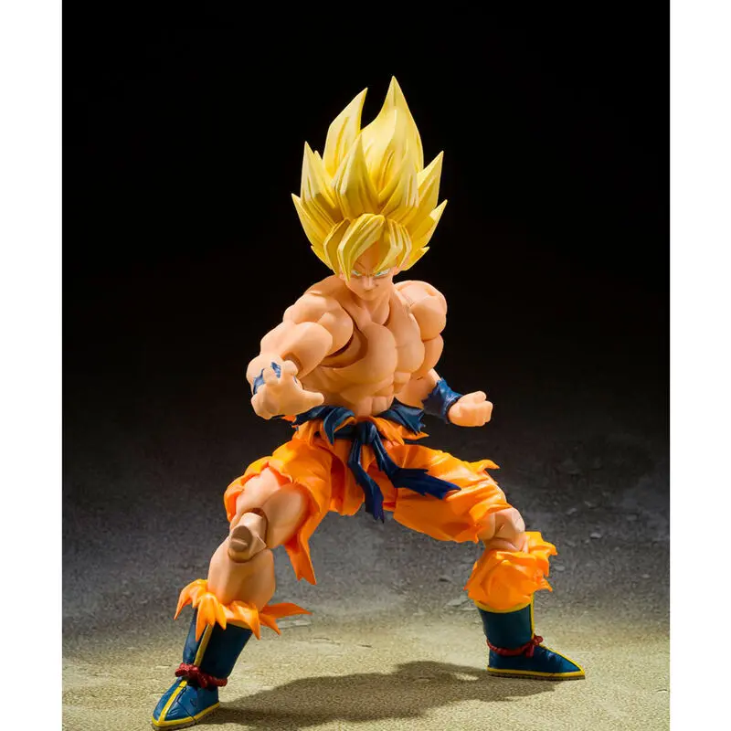 Dragon Ball Z S.H. Figuarts Actionfigur Super Saiyan Son Goku - Legendary Super Saiyan - 14 cm termékfotó