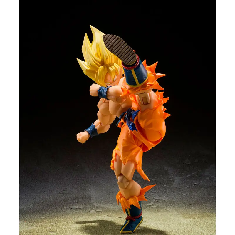 Dragon Ball Z S.H. Figuarts Actionfigur Super Saiyan Son Goku - Legendary Super Saiyan - 14 cm termékfotó