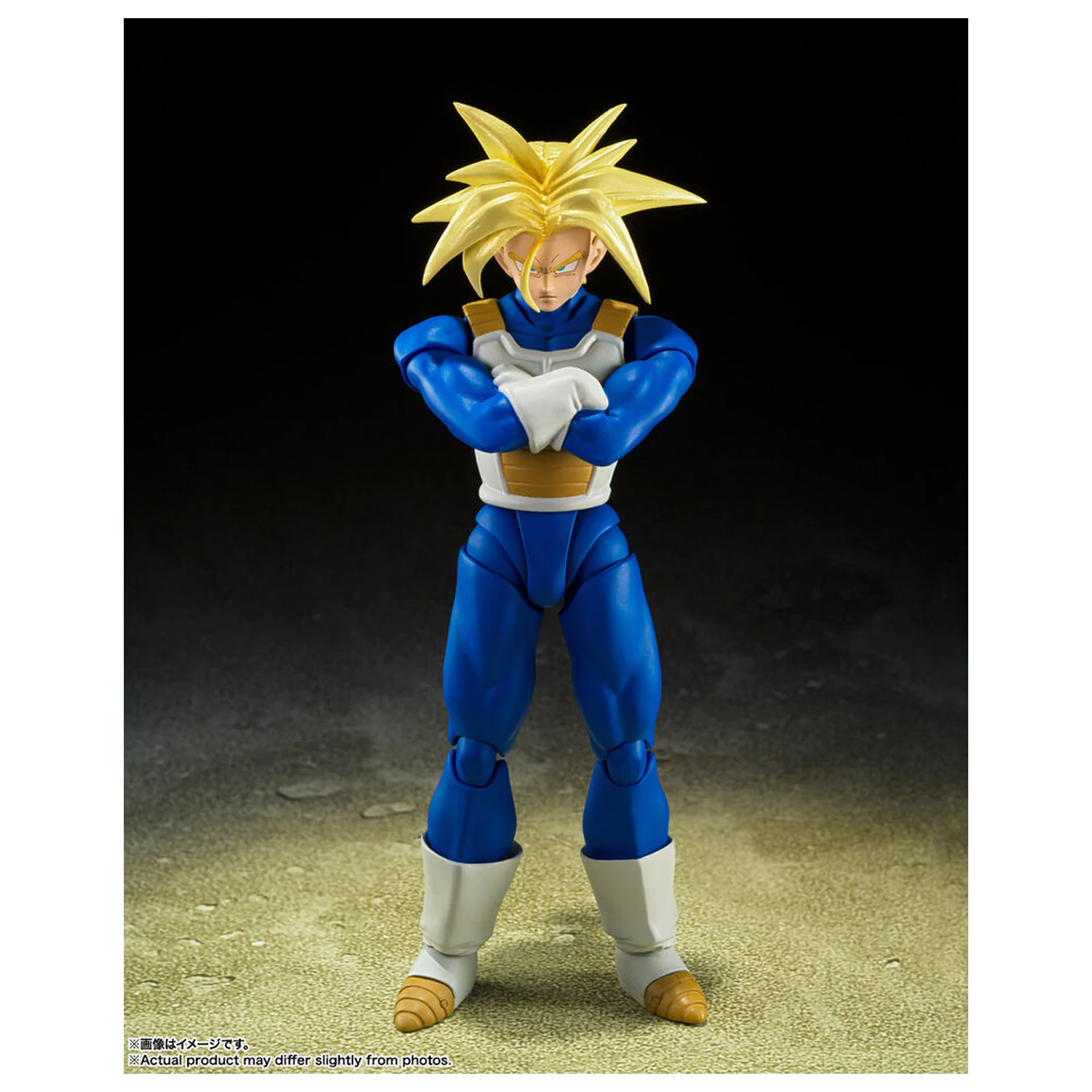 Dragon Ball Z Super Saiyan Trunks Infinite Latent Super Power S.H. Figuarts Figur 14cm Produktfoto
