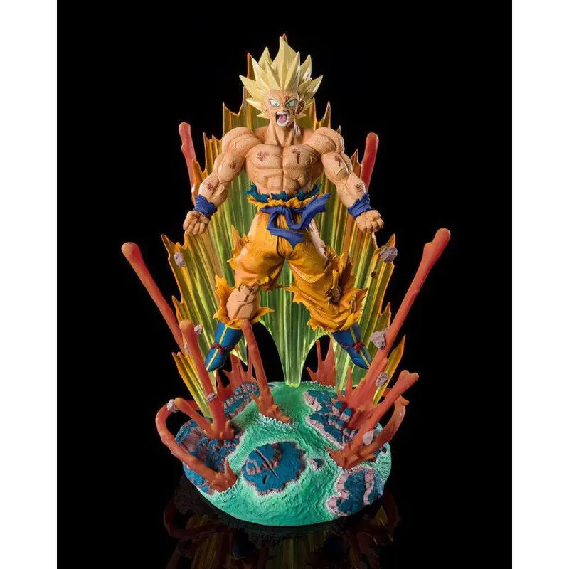 Dragon Ball Z FiguartsZERO PVC Statue (Extra Battle) Super Saiyan Son Goku -Are You Talking About Krillin?!!!!!- 27 cm Produktfoto