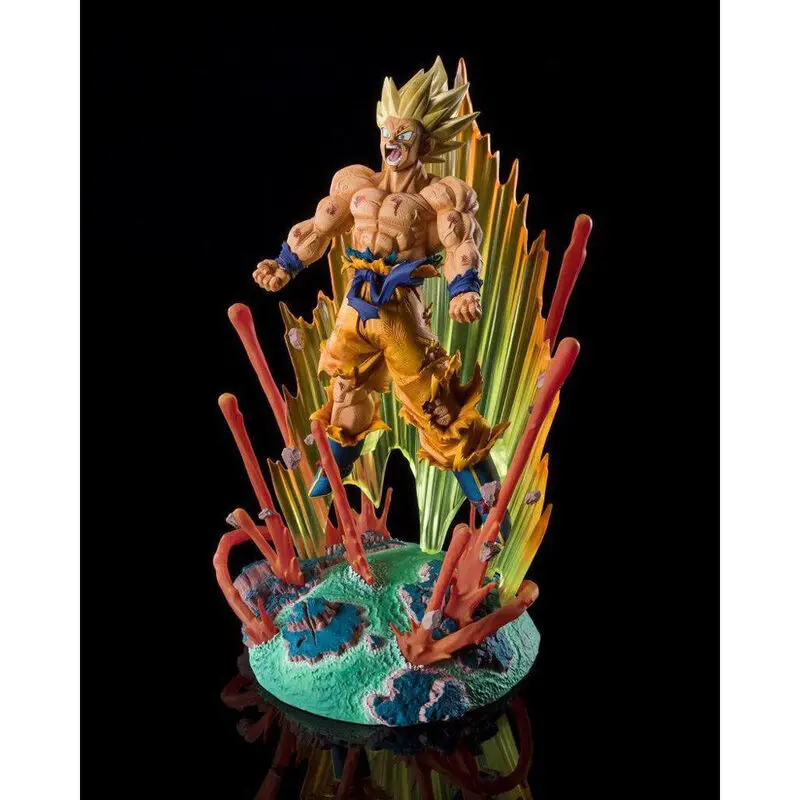Dragon Ball Z FiguartsZERO PVC Statue (Extra Battle) Super Saiyan Son Goku -Are You Talking About Krillin?!!!!!- 27 cm Produktfoto
