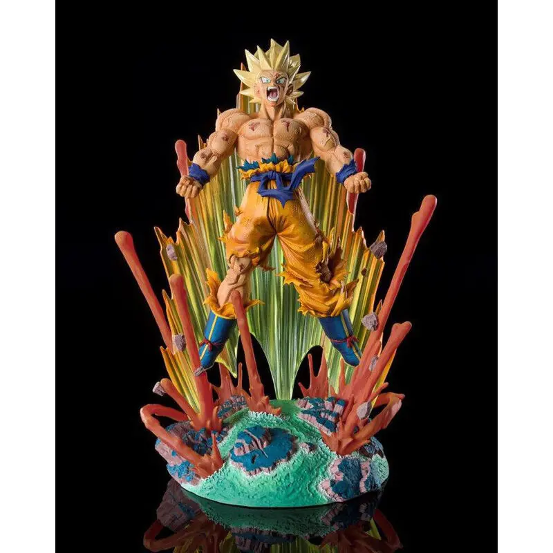 Dragon Ball Z FiguartsZERO PVC Statue (Extra Battle) Super Saiyan Son Goku -Are You Talking About Krillin?!!!!!- 27 cm Produktfoto