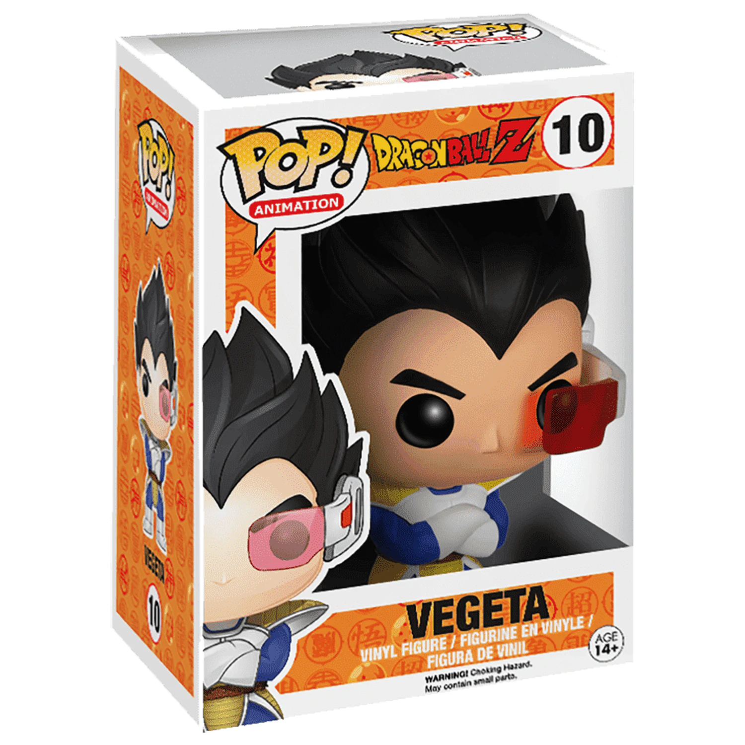 Dragon Ball Z POP! Vinyl Figur Vegeta 10 cm Produktfoto