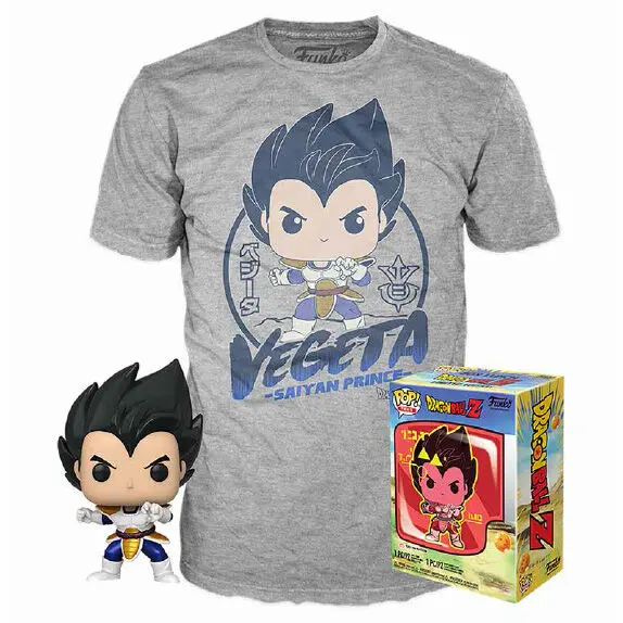 Dragon Ball Z Vegeta Funko POP Figur & T-Shirt Set termékfotó