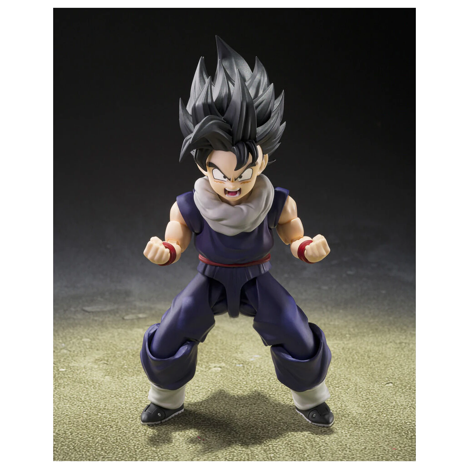Dragon Ball Z - Z Fighters Son Gohan Limited Edition Grou Base Ver. A S.H. Figurarts Figur 10,5cm Produktfoto