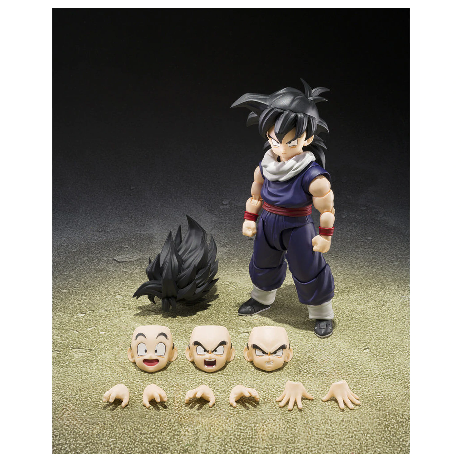 Dragon Ball Z - Z Fighters Son Gohan Limited Edition Grou Base Ver. A S.H. Figurarts Figur 10,5cm Produktfoto