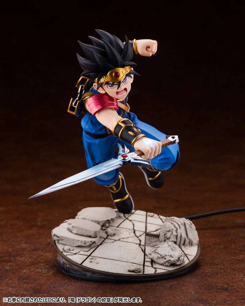 Dragon Quest The Adventure of Dai ARTFXJ Statue 1/8 Dai 18 cm termékfotó