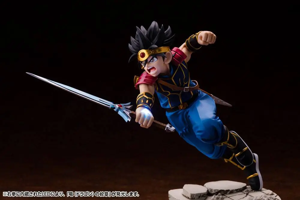 Dragon Quest The Adventure of Dai ARTFXJ Statue 1/8 Dai 18 cm termékfotó