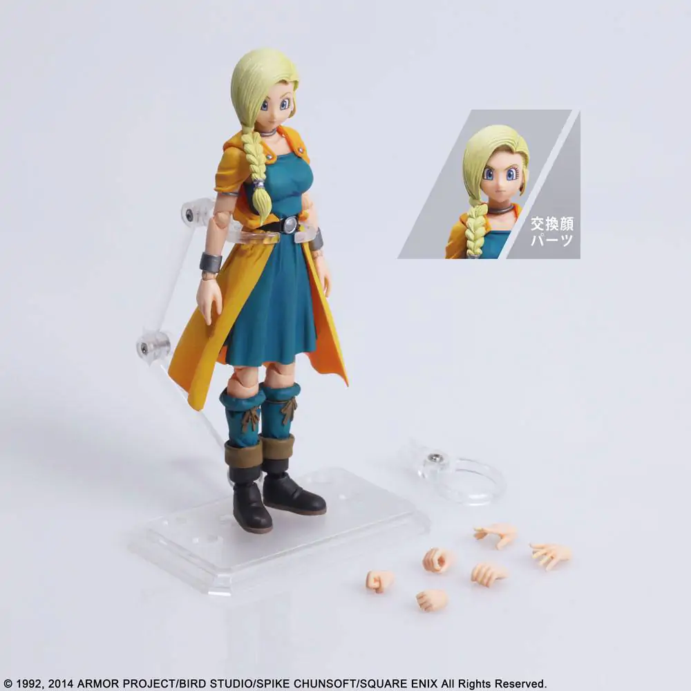 Dragon Quest V The Hand of the Heavenly Bride Bring Arts Actionfigur Bianca Square Eniix Limited termékfotó