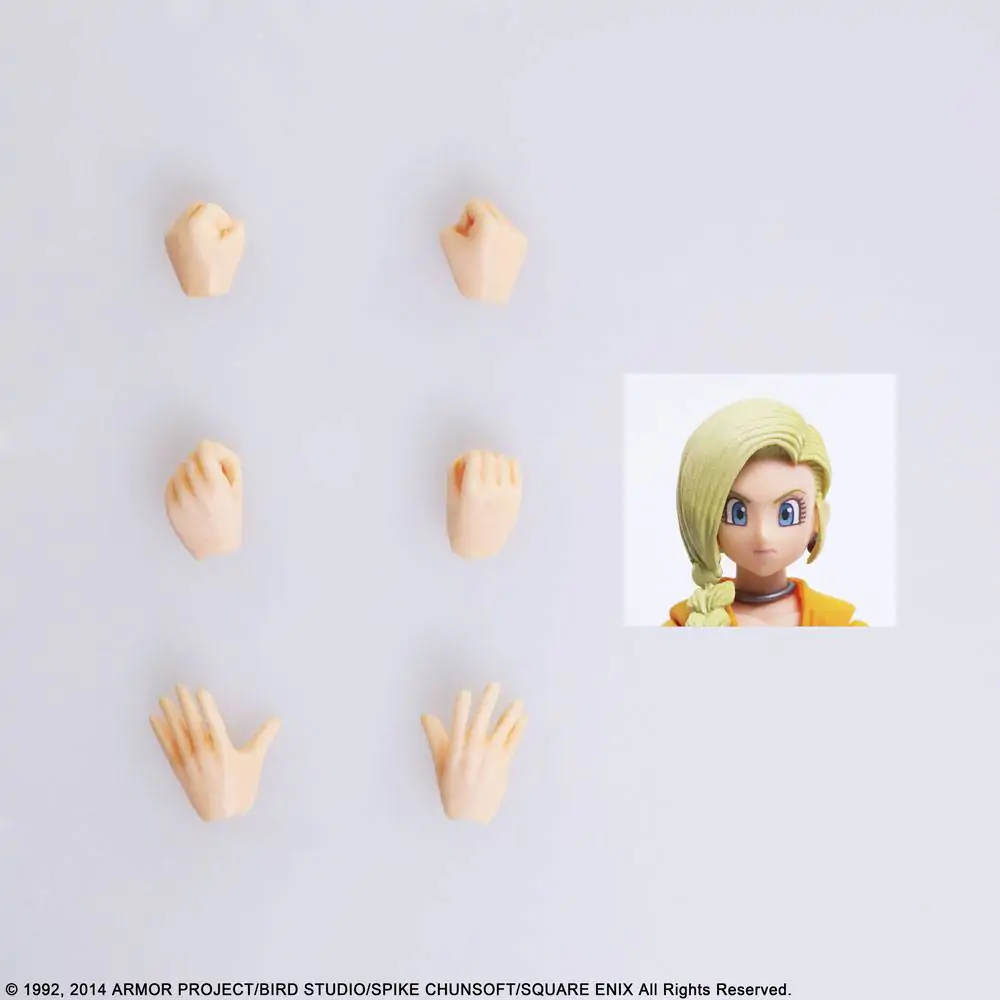 Dragon Quest V The Hand of the Heavenly Bride Bring Arts Actionfigur Bianca Square Eniix Limited termékfotó