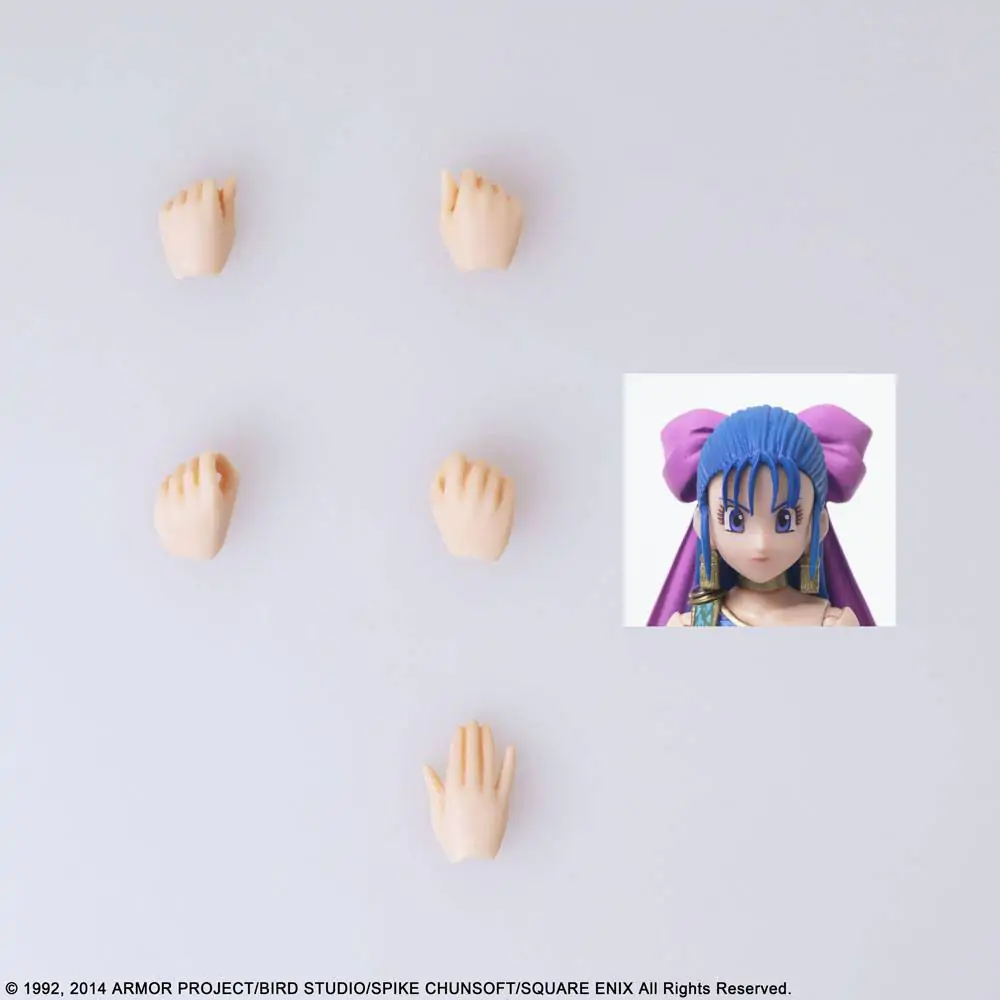 Dragon Quest V The Hand of the Heavenly Bride Bring Arts Actionfigur Nera Square Eniix Limited 14 cm termékfotó