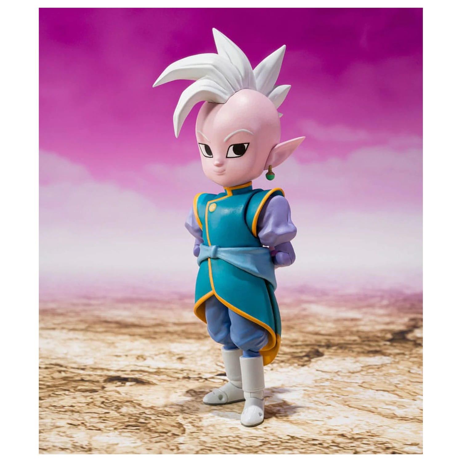 Dragonball Super Daima S.H. Figuarts Actionfigur Supreme Kai Mini 7 cm Produktfoto