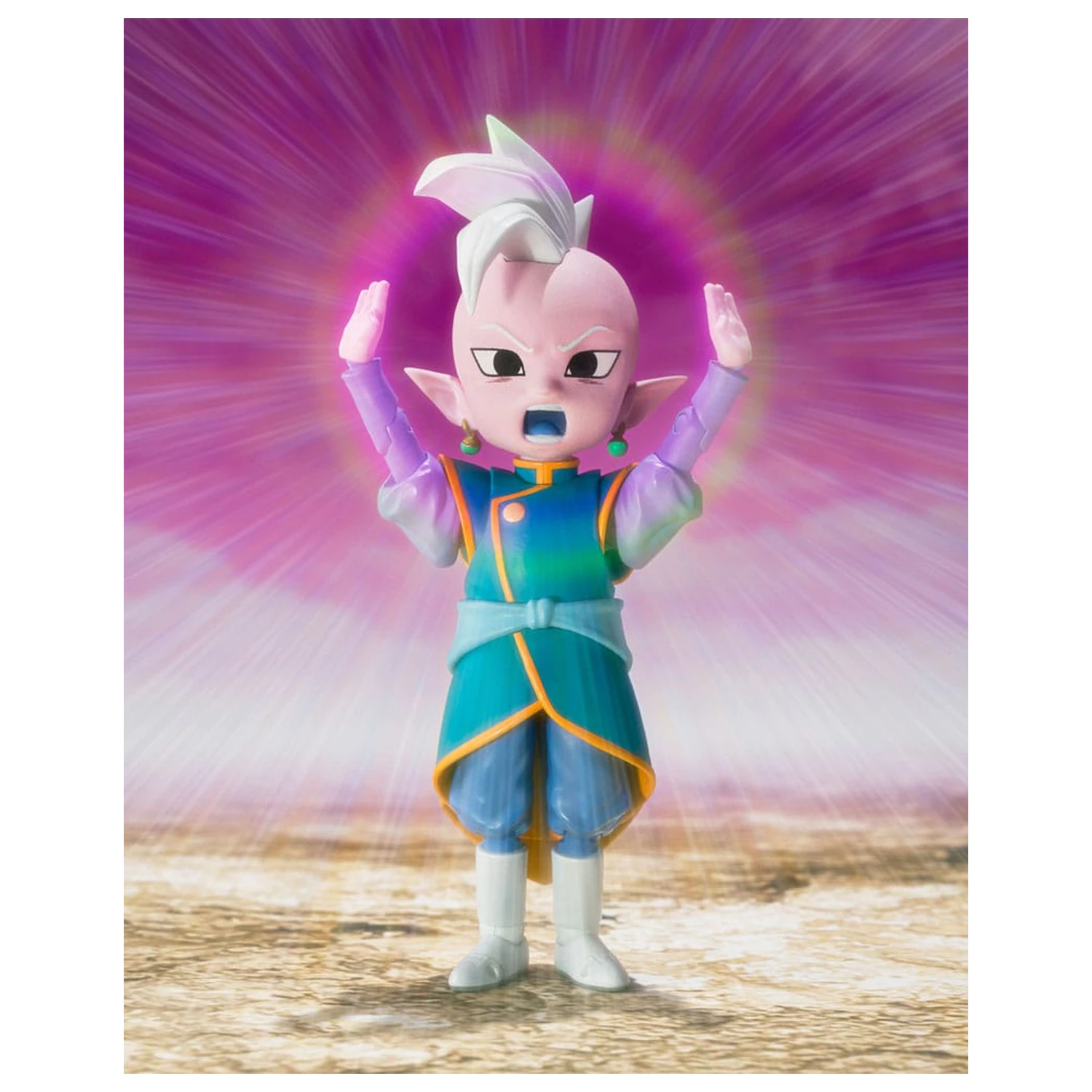 Dragonball Super Daima S.H. Figuarts Actionfigur Supreme Kai Mini 7 cm Produktfoto